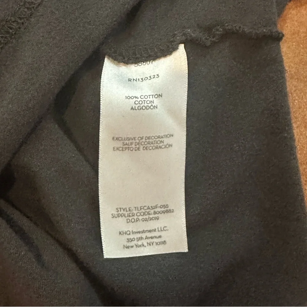 Timberland Boys Black Long Sleeve T-Shirt size Medium